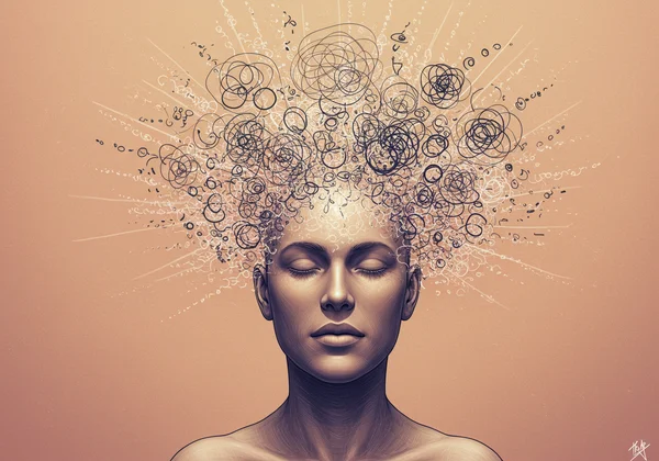 Practicing a coping skill, gaining control over thoughts